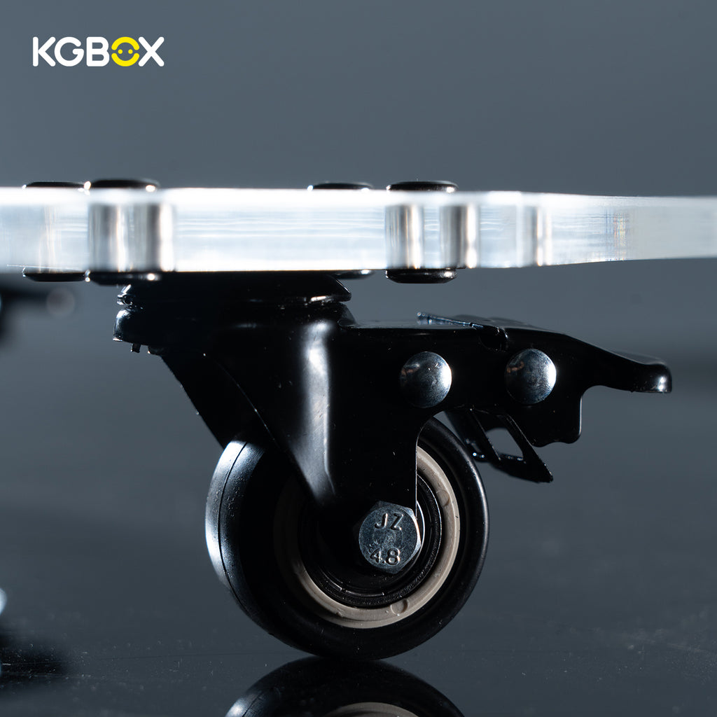 KGBOX roller base caster wheel with brake lock detail for LEGO 75457 – KGBOX