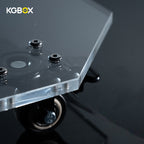 KGBOX roller base caster wheel with metal fittings detail for LEGO 75457 – KGBOX