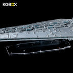 LEGO 75457 Executor on KGBOX display stand, close-up detail, side view – KGBOX