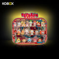 POP BEAN Dip For Fun mini beans in KGBOX display case, front view – KGBOX