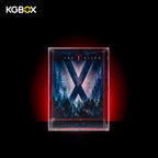 KGBOX reinforced modular spliced display case for LEGO 21369 The X‑Files, heavy‑duty acrylic, no light