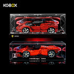 KGBOX display case for LEGO 42143 Ferrari Daytona SP3, Premium & Deluxe versions