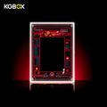 Empty LED back‑lit modular spliced acrylic case for LEGO 72051 Donkey Kong Arcade