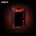 Empty KGBOX wall display frame custom made for LEGO 72051 Donkey Kong Arcade