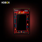 Empty KGBOX wall display frame custom made for LEGO 72051 Donkey Kong Arcade