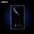 Empty Reinforced Edition showcase for LEGO76355 Batmobile, 5‑mm thick acrylic, wall‑mountable,  model not included