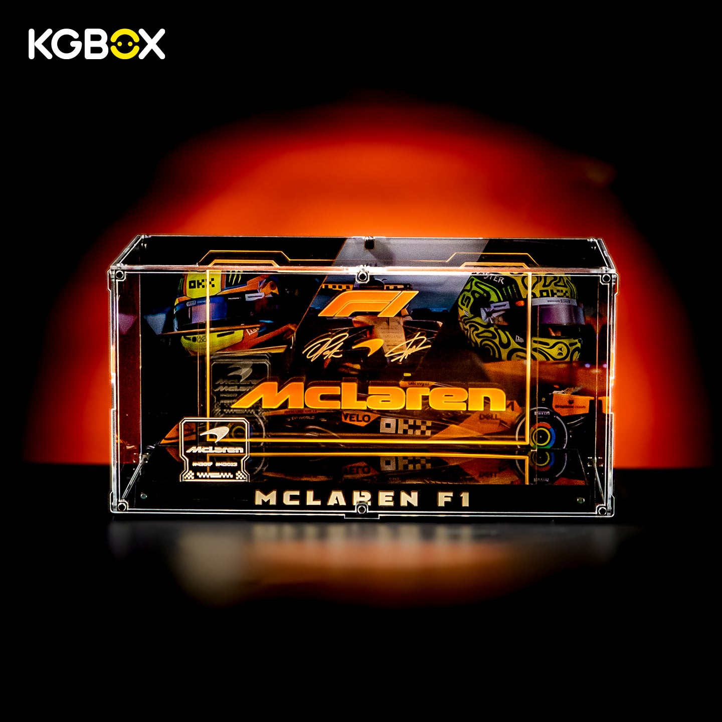 マスカレード　Loree Rodkin BOX（合計21点） Display Case for LEGO McLaren Lando Norris(43023) & Oscar Piastri