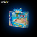 Vitrina de acrílico de pared y mesa para POP MART Island Vacation Pop Bean | KGBOX