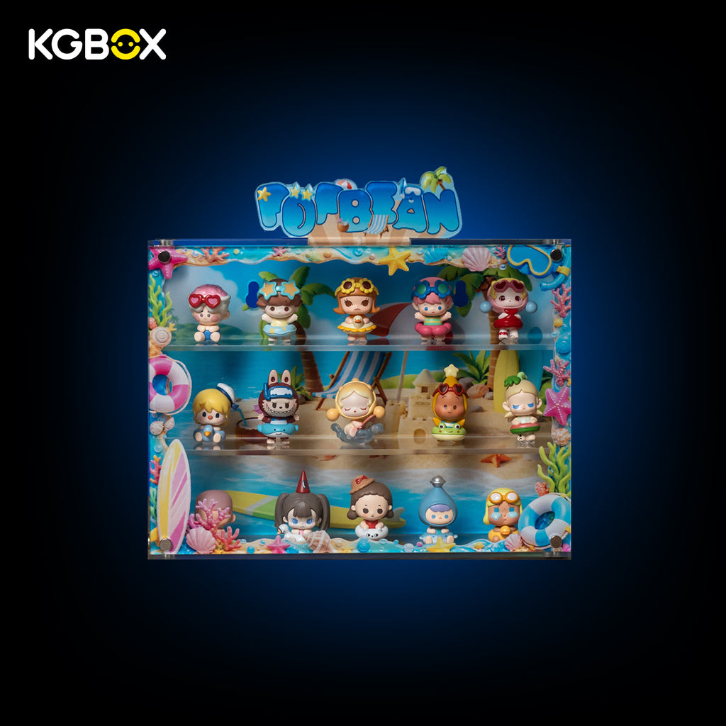 KGBOX | Wall Mount Display Case for POP MART Island Vacation Pop Bean