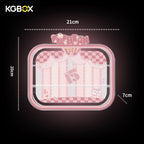 Official dimension size chart for KGBOX acrylic display case compatible with POP MART Celebrate This Moment Pop Bean blind box figures