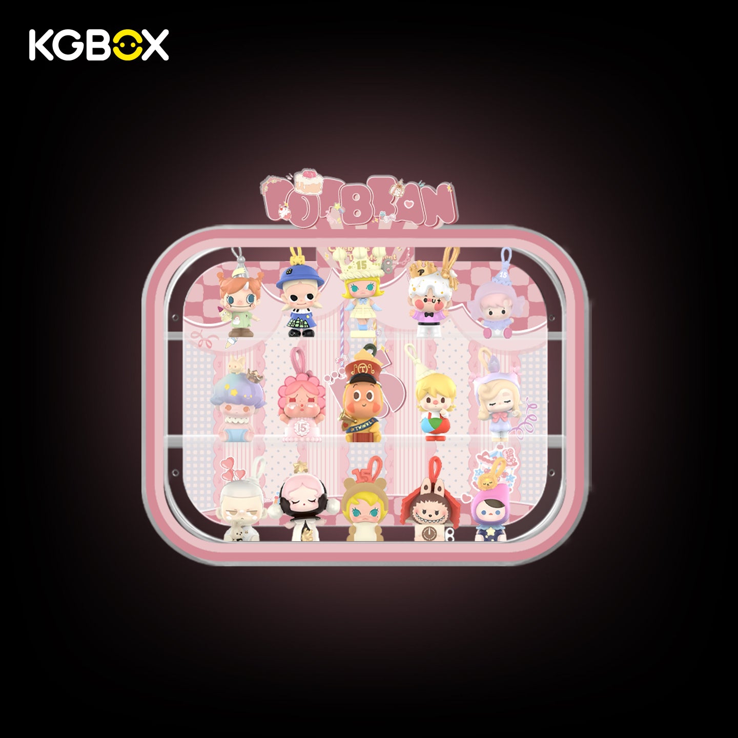 Wall & Tabletop Acrylic Display Case for POP MART Celebrate This