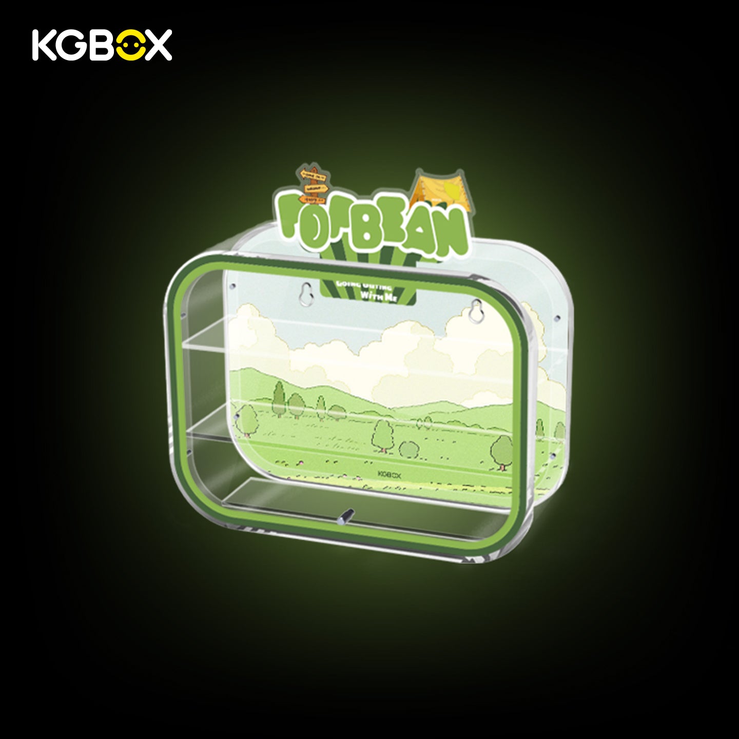Wall & Tabletop Acrylic Display Case for POP MART Going Outing