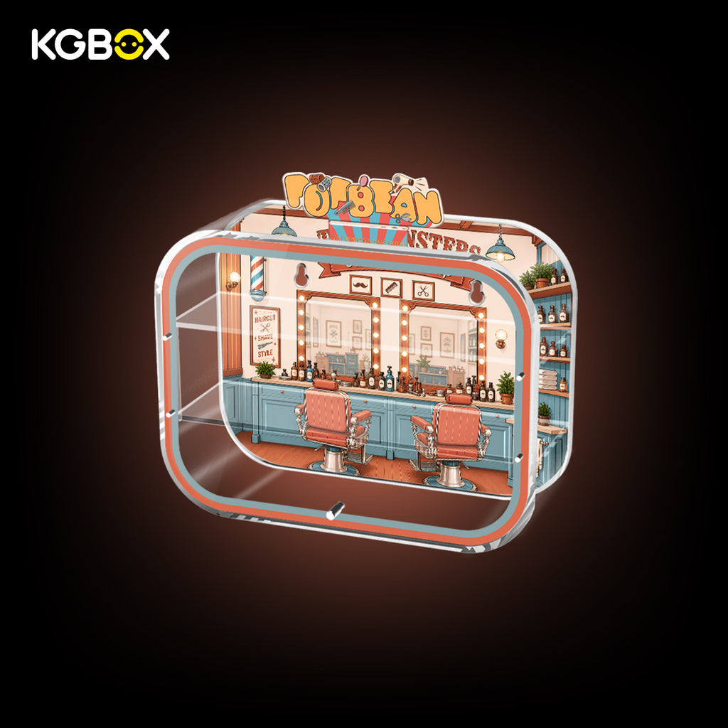 KGBOX | Wall & Tabletop Display Case for POP MART The Monsters Hair Pop Bean