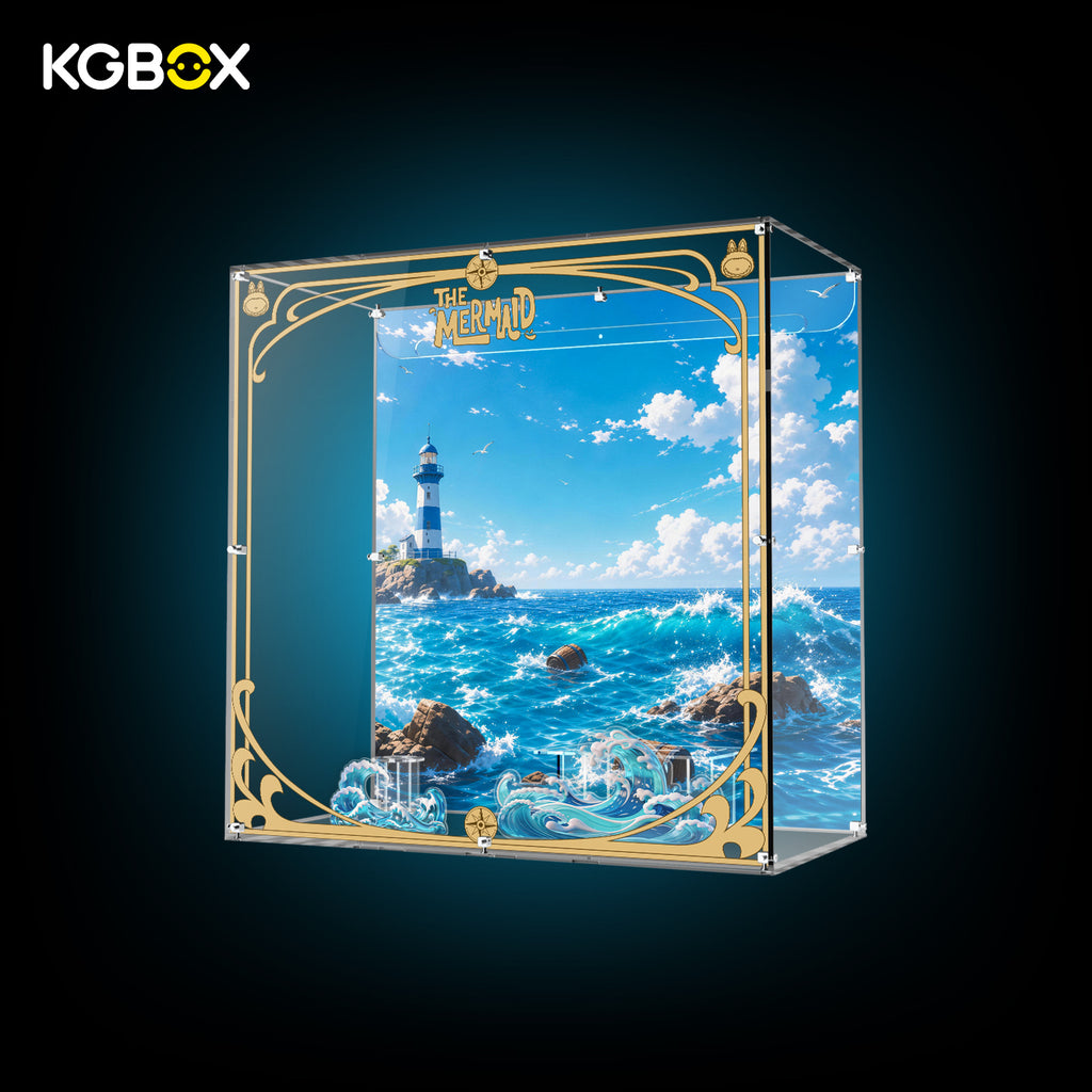 Display Case for POP MART THE MONSTERS Chasing Mermaids | KGBOX