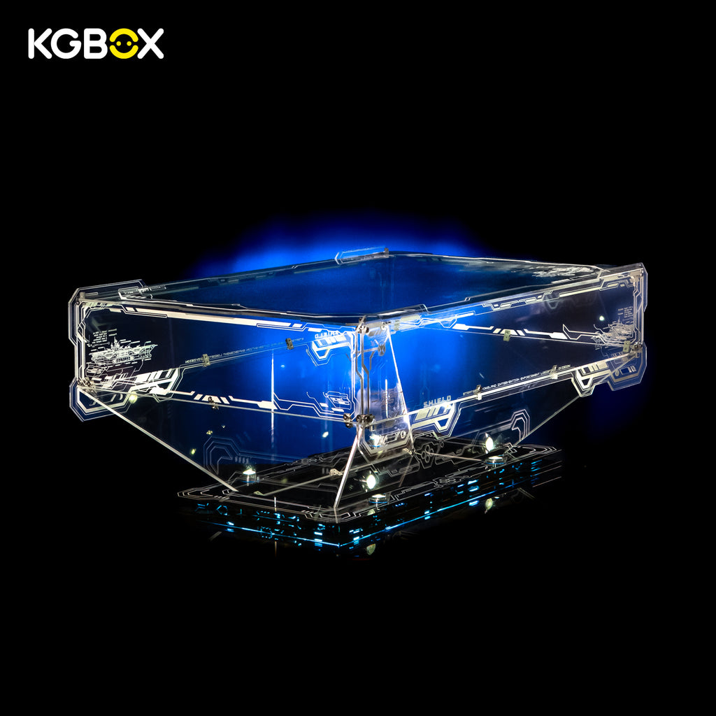 KGBOX Premium Display Case for LEGO 76354 S.H.I.E.L.D. Helicarrier