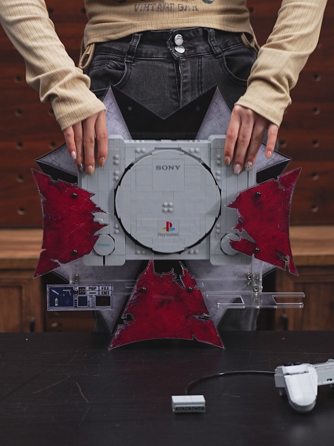 LEGO 72306 PlayStation display stand, product showcase video – KGBOX