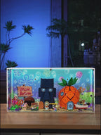 LEGO 11386 SpongeBob SquarePants Bikini Bottom display frame, product showcase video – KGBOX