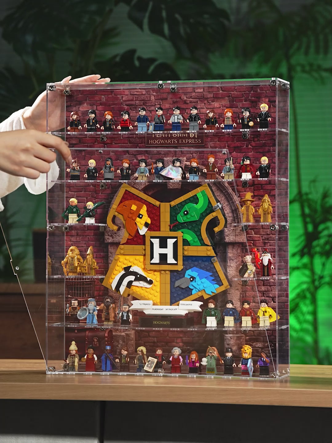 LEGO 76462 Harry Potter minifigure display frame, product showcase video – KGBOX