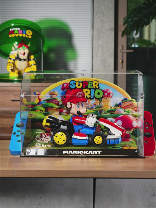 LEGO 72037 Mario Kart collector display case, product showcase video – KGBOX