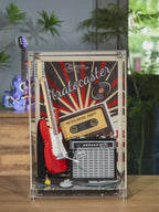 LEGO 21329 Fender Stratocaster display frame, product showcase video – KGBOX