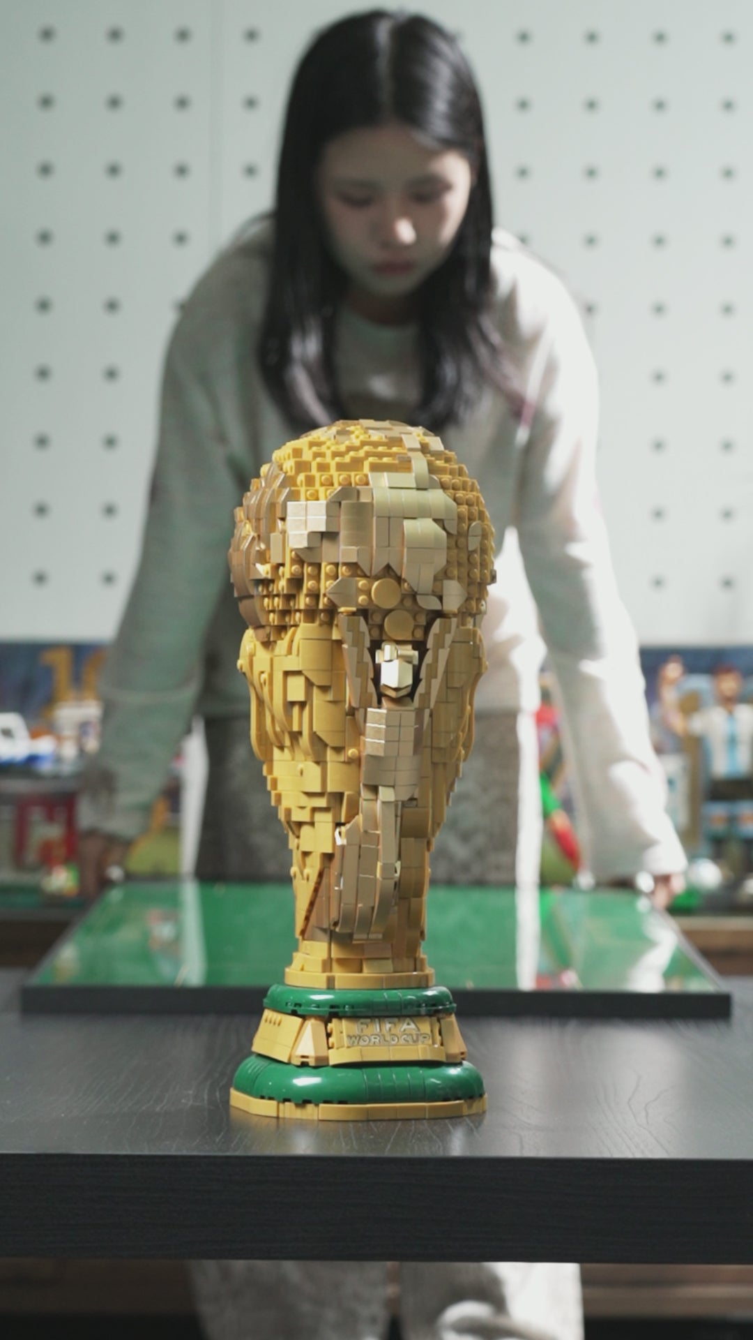 Frame For LEGO 43020 FIFA World Cup Official Trophy - LED & UV Print