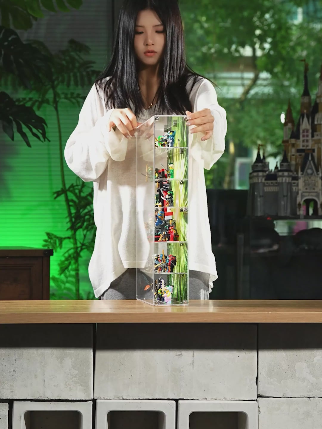 LEGO 71866 Ninjago display case, product showcase video – KGBOX